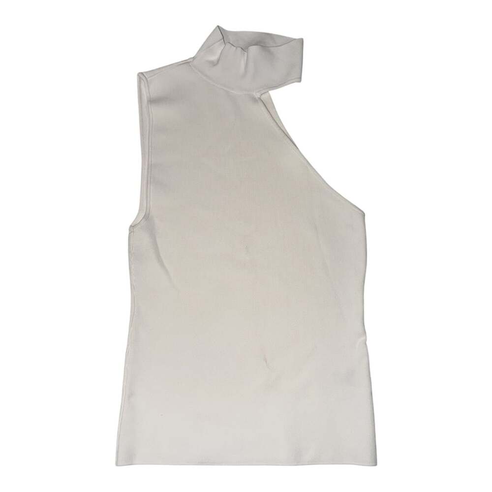 Alice + Olivia Kiki Cutout Tank Top Size 0 White